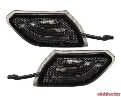 Oracle Lighting Smoked Lens LED Front Sidemarkers Jeep Wrangler JL 2018-2020 - 5853-504