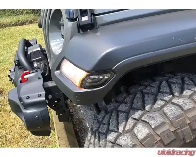 Oracle Lighting Smoked Lens LED Front Sidemarkers Jeep Wrangler JL 2018-2020 - 5853-504