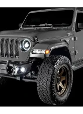 Oracle Lighting Smoked Lens LED Front Sidemarkers Jeep Wrangler JL 2018-2020                                     - 5853-504 - Image 7