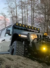 Oracle Lighting Smoked Lens LED Front Sidemarkers Jeep Wrangler JL 2018-2020                                     - 5853-504 - Image 9