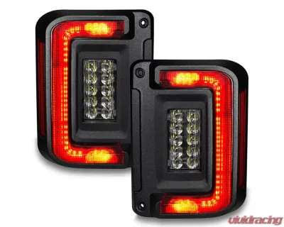 Oracle Lighting Flush Mount LED Tail Lights Jeep Wrangler JK 2007-2017 - 5891-504