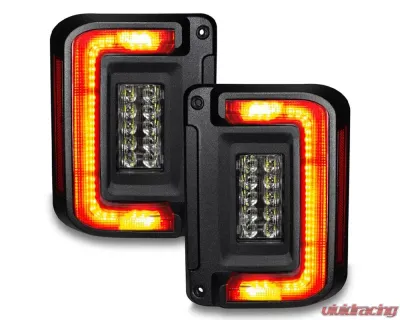 Oracle Lighting Flush Mount LED Tail Lights Jeep Wrangler JK 2007-2017 - 5891-504
