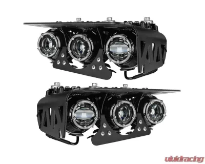 ORACLE Lighting Off-Road Laser Auxiliary & LED Fog Light Kit Ford Bronco 2021-2024 - 5928-LZZ-001