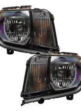 Oracle Lighting Dynamic ColorSHIFT Non RS Pre-Assembled Headlights Chevrolet Camaro 2010-2013                                     - 7003-332 - Image 4