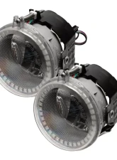 Oracle Lighting Dynamic ColorSHIFT Pre-Assembled Halo Fog Lights SMD Dodge Challenger 2008-2010                                     - 7021-332 - Image 5