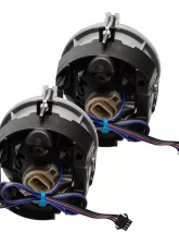 Oracle Lighting Dynamic ColorSHIFT Pre-Assembled Halo Fog Lights SMD Dodge Challenger 2008-2010                                     - 7021-332 - Image 3