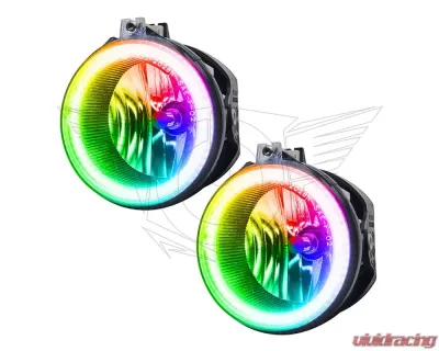 Oracle Lighting Dynamic ColorSHIFT Pre-Assembled Halo Fog Lights SMD Dodge Challenger 2008-2010 - 7021-332
