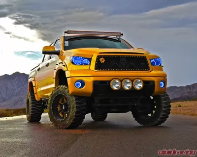 Oracle Lighting Pre-Assembled Halo Headlights (Black Housing) ColorSHIFT w/ BC1 Controller SMD Toyota Tundra 2007-2013 - 7119-335