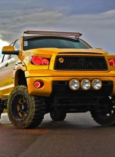 Oracle Lighting Pre-Assembled Halo Headlights (Black Housing) ColorSHIFT w/ BC1 Controller SMD Toyota Tundra 2007-2013                                     - 7119-335 - Image 14