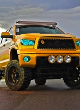 Oracle Lighting Pre-Assembled Halo Headlights (Black Housing) ColorSHIFT w/ BC1 Controller SMD Toyota Tundra 2007-2013                                     - 7119-335 - Image 20