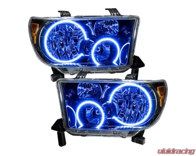 Oracle Lighting Pre-Assembled Halo Headlights (Black Housing) ColorSHIFT w/ BC1 Controller SMD Toyota Tundra 2007-2013 - 7119-335