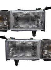 Oracle Lighting Pre-Assembled Halo Headlights ColorSHIFT w/ RF Controller SMD HL Dodge Ram 1500 | 2500 | 3500 1994-2002                                     - 8167-330 - Image 2