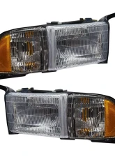 Oracle Lighting Pre-Assembled Halo Headlights ColorSHIFT w/ RF Controller SMD HL Dodge Ram 1500 | 2500 | 3500 1994-2002                                     - 8167-330 - Image 3