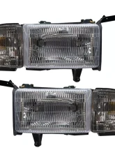 Oracle Lighting Pre-Assembled Halo Headlights ColorSHIFT w/ 2.0 Controller SMD HL Dodge Ram 1500 | 2500 | 3500 1994-2002                                     - 8167-333 - Image 2