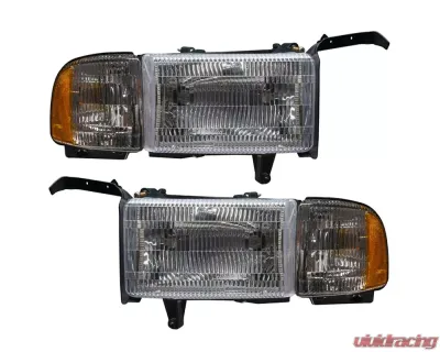 Oracle Lighting Pre-Assembled Halo Headlights ColorSHIFT w/ 2.0 Controller SMD HL Dodge Ram 1500 | 2500 | 3500 1994-2002 - 8167-333