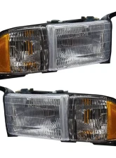 Oracle Lighting Pre-Assembled Halo Headlights ColorSHIFT w/ 2.0 Controller SMD HL Dodge Ram 1500 | 2500 | 3500 1994-2002                                     - 8167-333 - Image 3