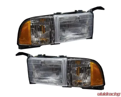 Oracle Lighting Pre-Assembled Halo Headlights ColorSHIFT w/ 2.0 Controller SMD HL Dodge Ram 1500 | 2500 | 3500 1994-2002 - 8167-333