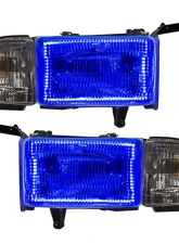 Oracle Lighting Pre-Assembled Halo Headlights ColorSHIFT w/ Simple Controller SMD HL Dodge Ram 1500 | 2500 | 3500 1994-2002                                     - 8167-504 - Image 7