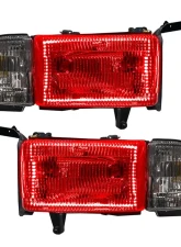 Oracle Lighting Pre-Assembled Halo Headlights ColorSHIFT w/ Simple Controller SMD HL Dodge Ram 1500 | 2500 | 3500 1994-2002                                     - 8167-504 - Image 8
