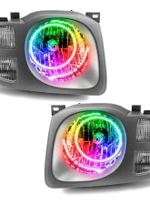 Oracle Lighting Pre-Assembled Halo Headlights ColorSHIFT w/o Controller SMD HL Nissan Xterra SE 2002-2004                                     - 7179-334 - Image 5