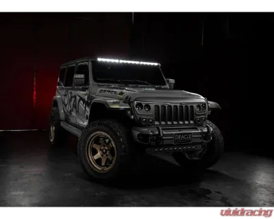 Oracle Lighting Integrated Windshield Roof LED Light Bar System Jeep Wrangler JL | Gladiator JT - 5917-023