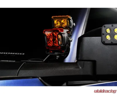 Oracle Lighting VEGA Series 4 Yellow Lens Auxiliary Light Cover Snap Fit - 5921-4-YC