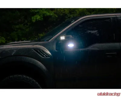 Oracle Lighting White Emitters Led Off-Road Side Mirror Ditch Lights Ford F-150 2021-2025 - 5923-001