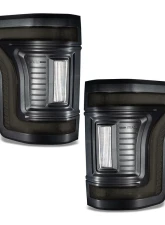 Oracle Lighting "Black Series" Flush Style LED Tail Lights Ford F-150 2015-2020                                     - 5913-504-T - Image 10