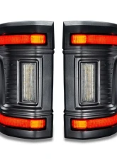 Oracle Lighting "Black Series" Flush Style LED Tail Lights Ford F-150 2015-2020                                     - 5913-504-T - Image 3