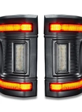 Oracle Lighting "Black Series" Flush Style LED Tail Lights Ford F-150 2015-2020                                     - 5913-504-T - Image 4
