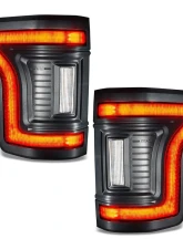 Oracle Lighting "Black Series" Flush Style LED Tail Lights Ford F-150 2015-2020                                     - 5913-504-T - Image 5