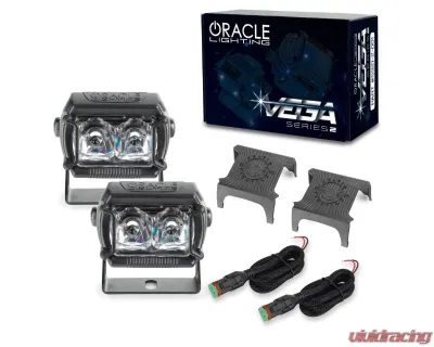 Oracle Lighting VEGA 20W Series 2 LED Light Pod Spotlight Pair - 5921-2-001