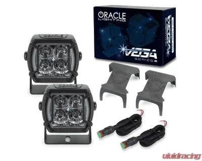Oracle Lighting VEGA 40W Series 4 LED Light Pod Spotlight Pair - 5921-4-001