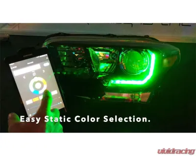 Oracle Lighting Dynamic ColorSHIFT RGB+A Headlight DRL Kit Toyota Tacoma 2016-2023 - 1278-332