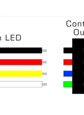 Oracle Lighting ColorSHIFT RGB+W Headlight DRL Upgrade Kit w/ 2.0 Controller Chevrolet Silverado 1500 2019-2022                                     - 1441-333 - Image 13