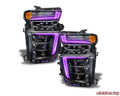 Oracle Lighting Colorshift RGB+W Headlight DRL Upgrade w/ 2.0 Controller Chevrolet Silverado 2500 | 3500 2020-2023 - 1452-333