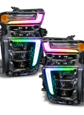 Oracle Lighting Colorshift RGB+W Headlight DRL Upgrade w/ 2.0 Controller Chevrolet Silverado 2500 | 3500 2020-2023                                     - 1452-333 - Image 15