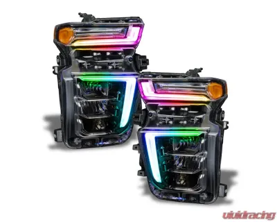 Oracle Lighting Colorshift RGB+W Headlight DRL Upgrade w/ 2.0 Controller Chevrolet Silverado 2500 | 3500 2020-2023 - 1452-333
