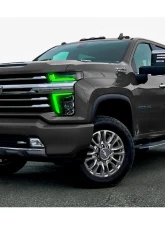 Oracle Lighting Colorshift RGB+W Headlight DRL Upgrade w/ 2.0 Controller Chevrolet Silverado 2500 | 3500 2020-2023                                     - 1452-333 - Image 19