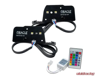 Oracle Lighting ColorShift RGB+W Headlight DRL Upgrade Kit With Simple Controller Ford F-150 2021-2023 - 1460-504
