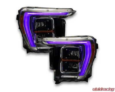 Oracle Lighting ColorShift RGB+W Headlight DRL Upgrade Kit With Simple Controller Ford F-150 2021-2023 - 1460-504