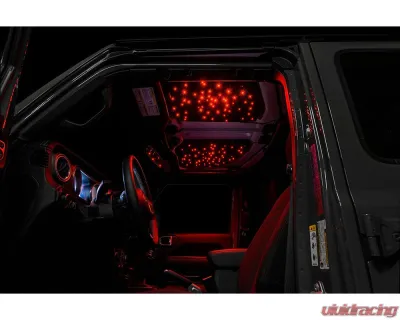 Oracle Lighting Starliner ColorShift Fiber Optic Hard Top Headliner Jeep Wrangler JL | Gladiator JT 2018+ - 5872-333