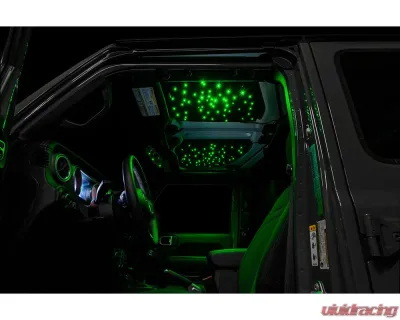 Oracle Lighting Starliner ColorShift Fiber Optic Hard Top Headliner Jeep Wrangler JL | Gladiator JT 2018+ - 5872-333