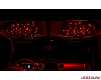 Oracle Lighting Starliner ColorShift Fiber Optic Hard Top Headliner Jeep Wrangler JL | Gladiator JT 2018+ - 5872-333