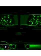 Oracle Lighting Starliner ColorShift Fiber Optic Hard Top Headliner Jeep Wrangler JL | Gladiator JT 2018+                                     - 5872-333 - Image 20