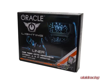 Oracle Lighting Starliner ColorShift Fiber Optic Hard Top Headliner Jeep Wrangler JL | Gladiator JT 2018+ - 5872-333