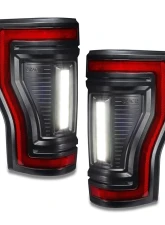 Oracle Lighting Flush Mount LED Tail Lights w/ Standard Lens Ford F-250 | F-350 Super Duty 2017-2022                                     - 5896-504 - Image 3