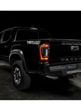 Oracle Lighting Tinted Lens Black Series Flush Style LED Tail Lights Toyota Tacoma Gen 3 2016-2023                                     - 5911-504-T - Image 11