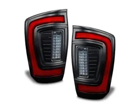 Oracle Lighting Standard Lens Flush Style LED Tail Lights Toyota Tacoma Gen 3 2016-2023
