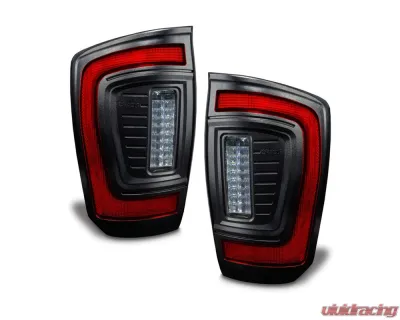 Oracle Lighting Standard Lens Flush Style LED Tail Lights Toyota Tacoma Gen 3 2016-2023 - 5911-504